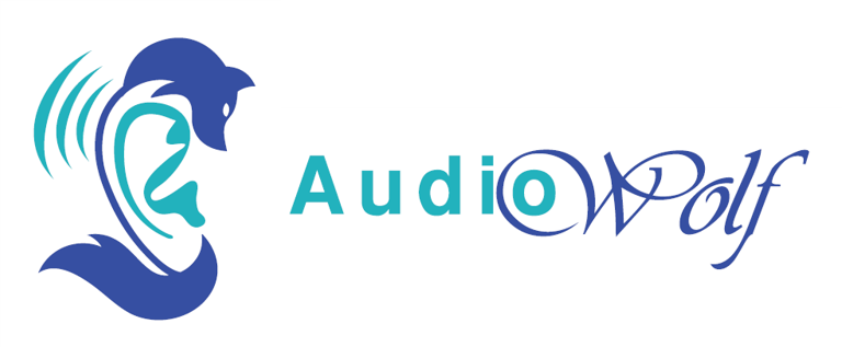 logo AudioWolf combin